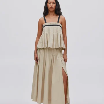 Rabens PLeated Skirt