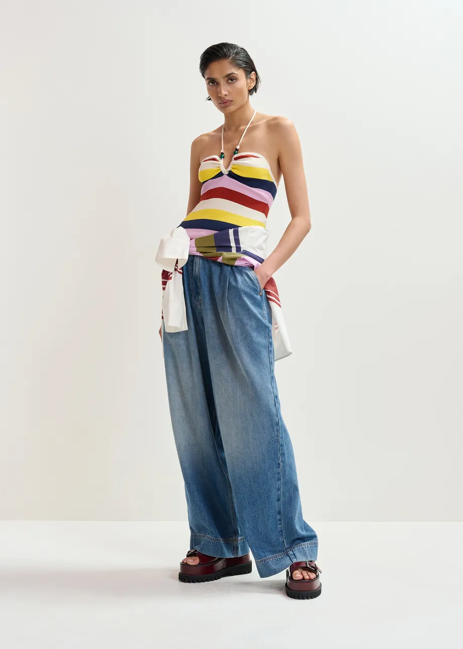 Essentiel Striped Halter Knit - Image 4